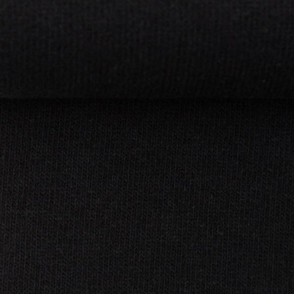 Bono, Strickstoff angeraut, uni schwarz